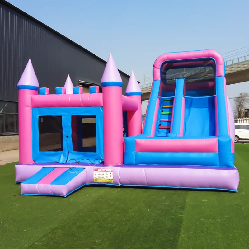 Kids Outdoor Jumping Castle - Château gonflable commercial de luxe coloré