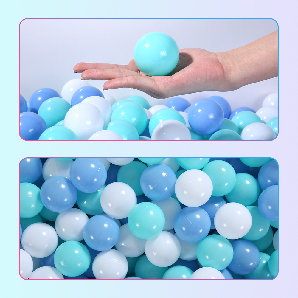 Kids Outdoor Wendy House - 100 pièces couleurs boules en plastique