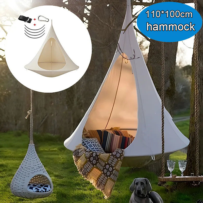 Outdoor Tent Playhouse - Hamac double imperméable pour l'extérieur, chaise