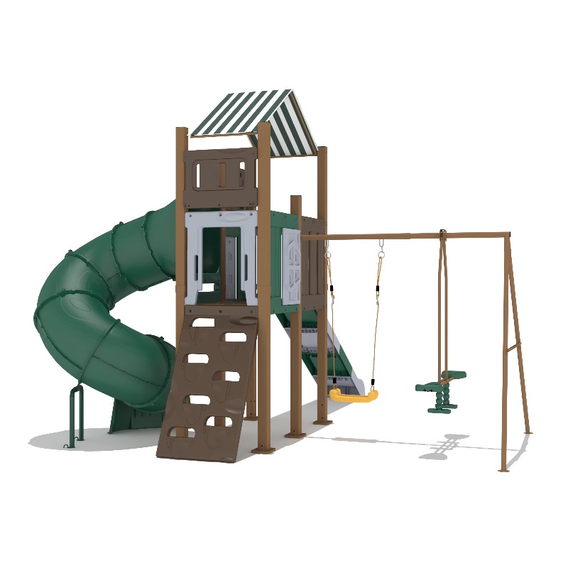 Aire de jeux intérieure écolog - Kids Outdoor Wooden Playhouse avis et prix