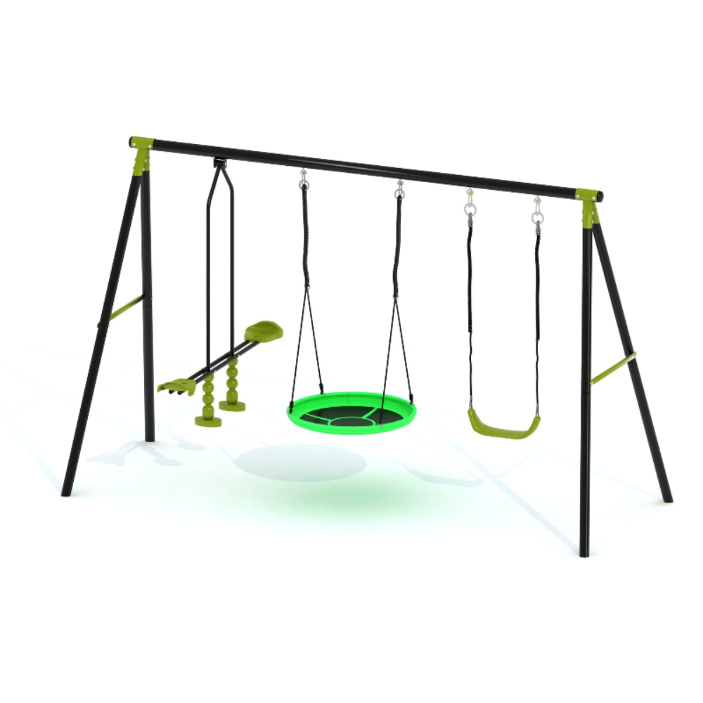 Ensemble de balançoire, tobogg - Kids Outdoor Swing Set With Slide avis et prix