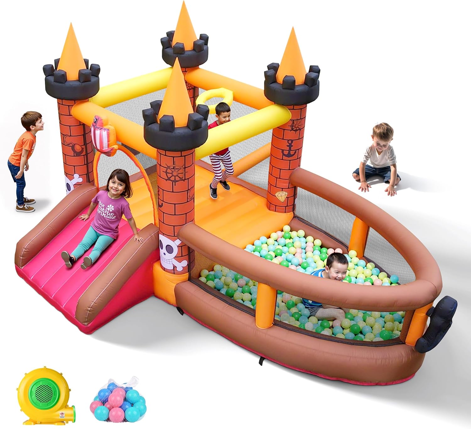 Château gonflable pour enfants - Kids Outdoor Jumping Castle avis et prix