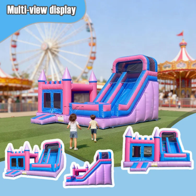Château gonflable commercial d - Kids Outdoor Jumping Castle avis et prix