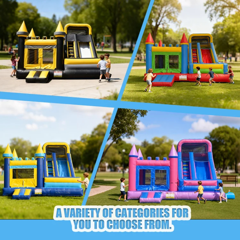 Château gonflable commercial d - Kids Outdoor Jumping Castle avis et prix