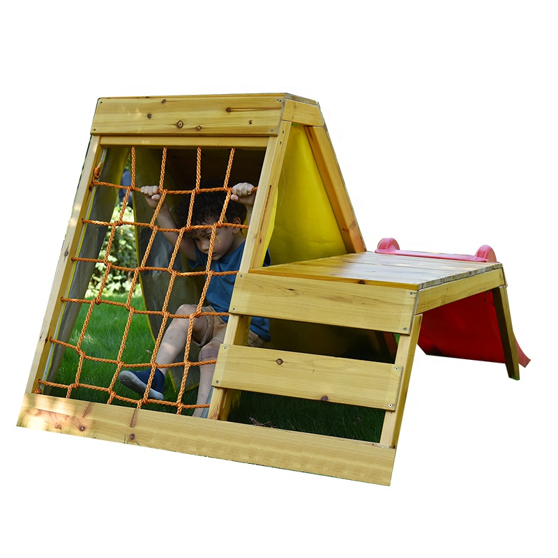 Kit de maisonnette de jeu en b - Kids Outdoor Wooden Playhouse avis et prix