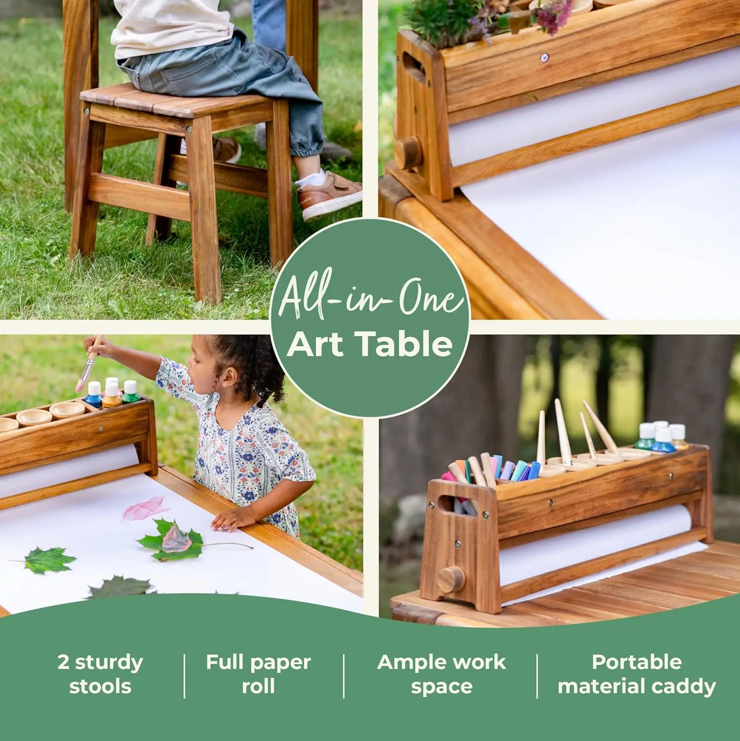 Ensemble table et tabourets d' - Kids Outdoor Table And Chair Set avis et prix