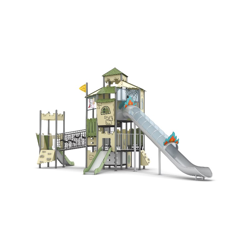 Structure de jeu extérieure en - Kids Outdoor Wooden Playhouse avis et prix