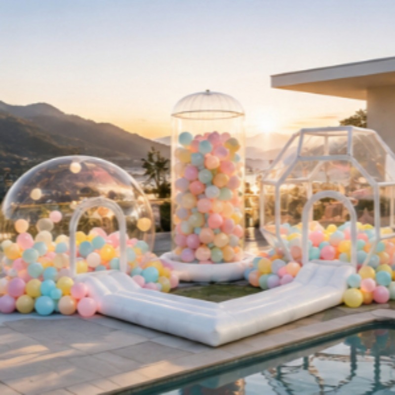 Tente gonflable pour piscine à - Outdoor Tent Playhouse avis et prix