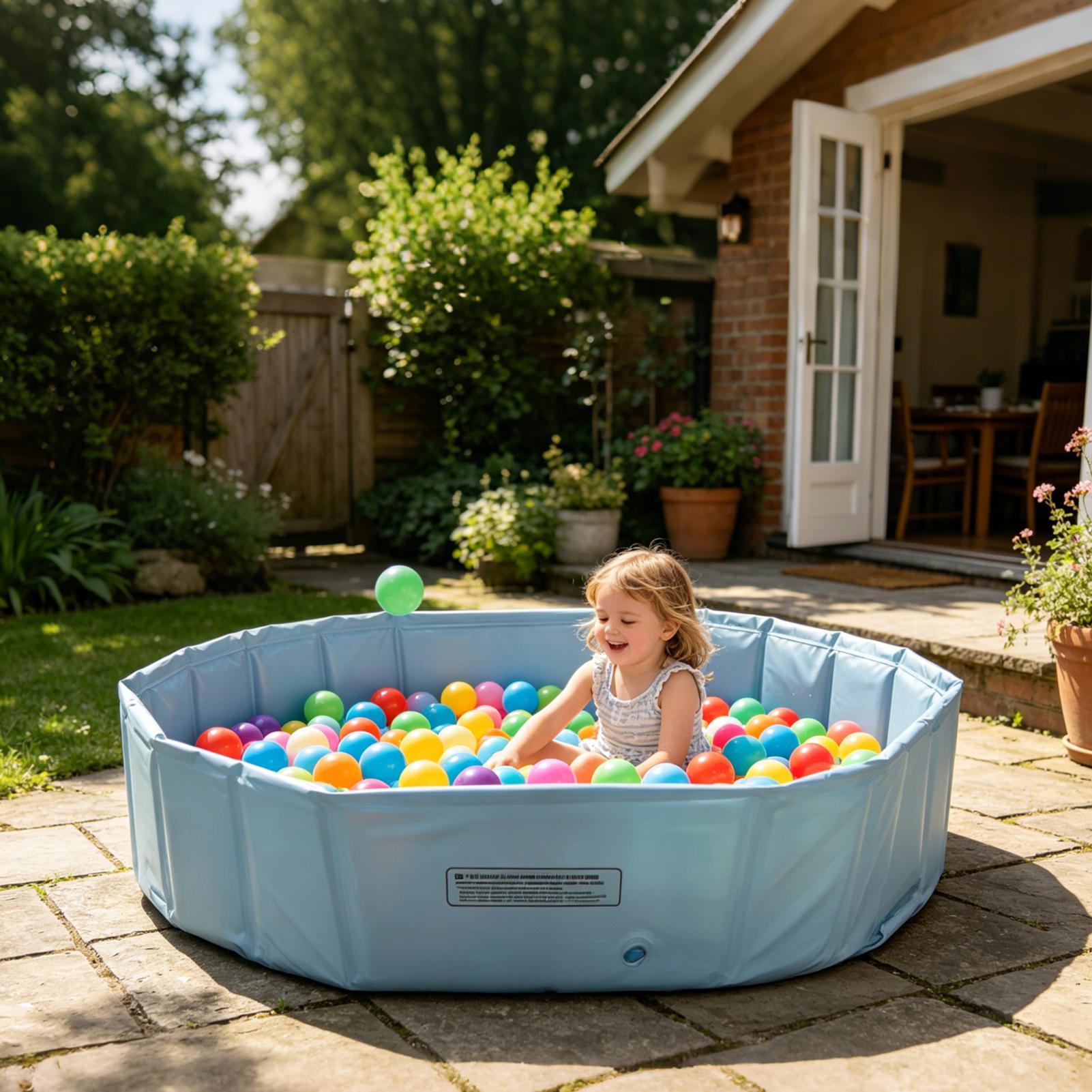Piscine pliable d'extérieur po - Kids Outdoor Games For Party avis et prix