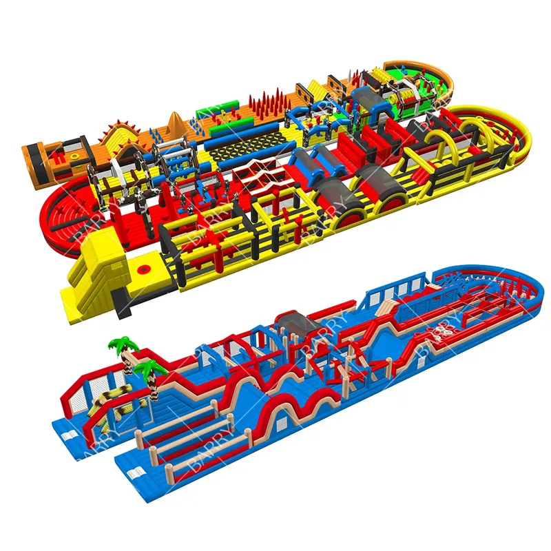 Parcours d'obstacles gonflable - Kids Outdoor Obstacle Course Equipment avis et prix
