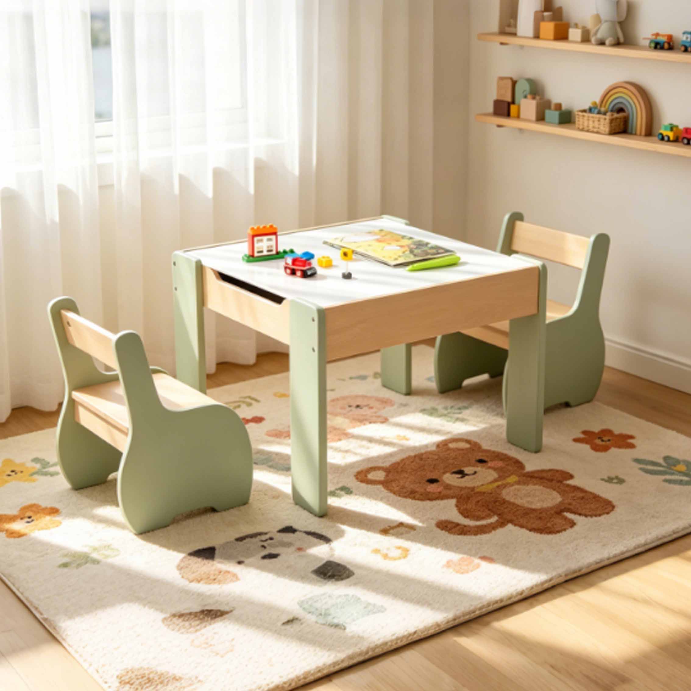 Ensemble table et chaises en b - Kids Outdoor Table And Chair Set avis et prix