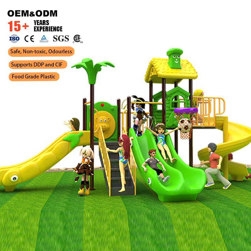 Équipement de divertissement e - Kids Outdoor Swing Set With Slide avis et prix