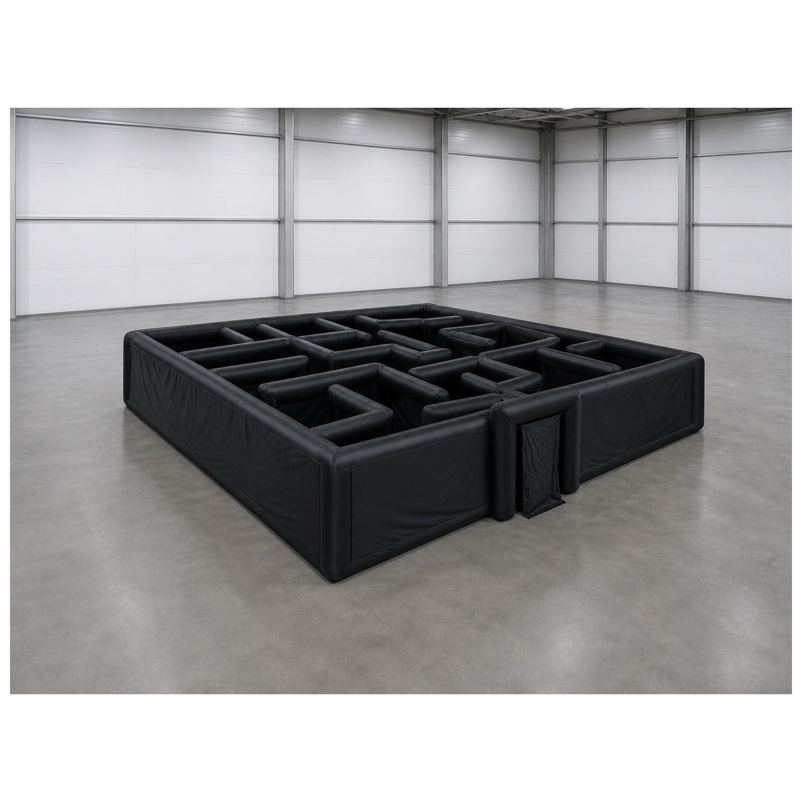 Grand labyrinthe gonflable noi - Kids Outdoor Games For Party avis et prix