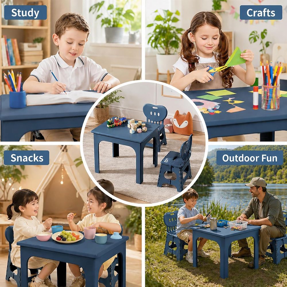Ensemble table et chaises plia - Kids Outdoor Table And Chair Set avis et prix