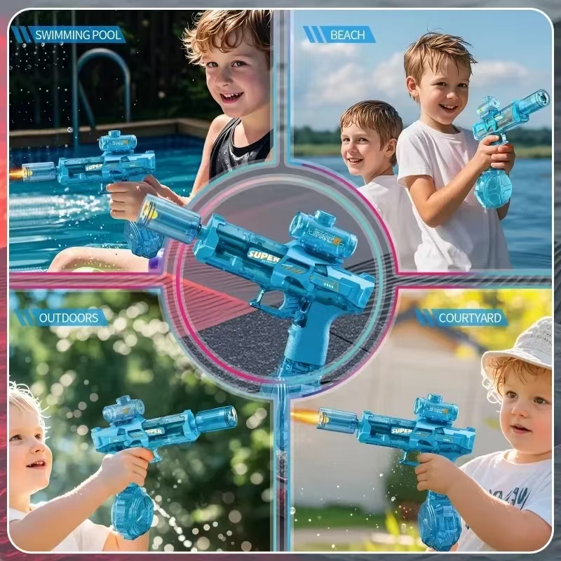Pistolets à eau électriques po - Kids Outdoor Entertainment avis et prix