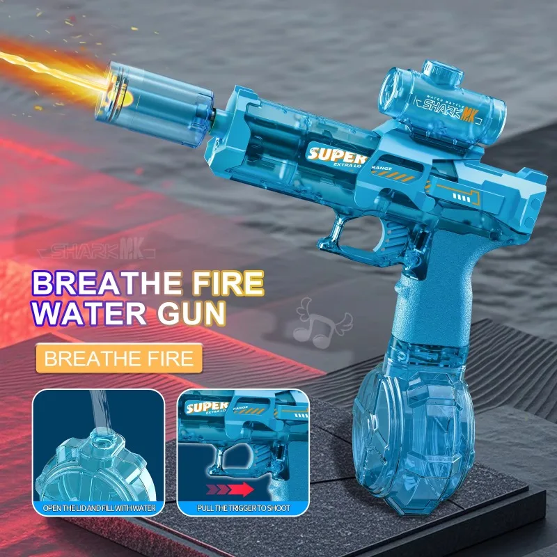 Pistolet à eau électrique lumi - Kids Outdoor Entertainment avis et prix