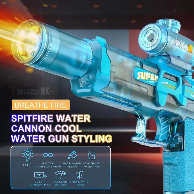 Pistolet à eau électrique lumi - Kids Outdoor Entertainment avis et prix