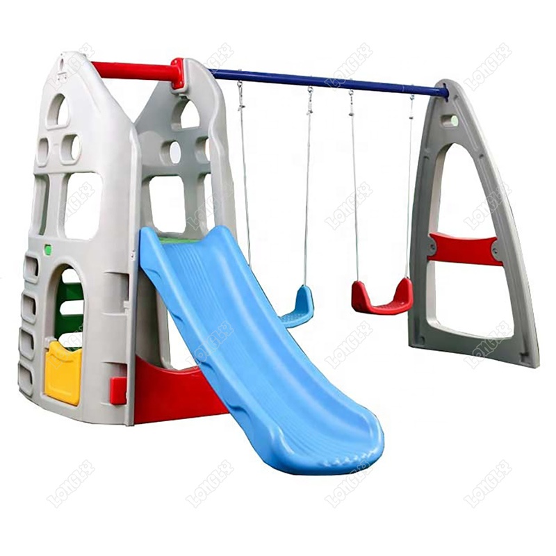 Ensemble de toboggan et balanç - Kids Outdoor Swing Set With Slide avis et prix