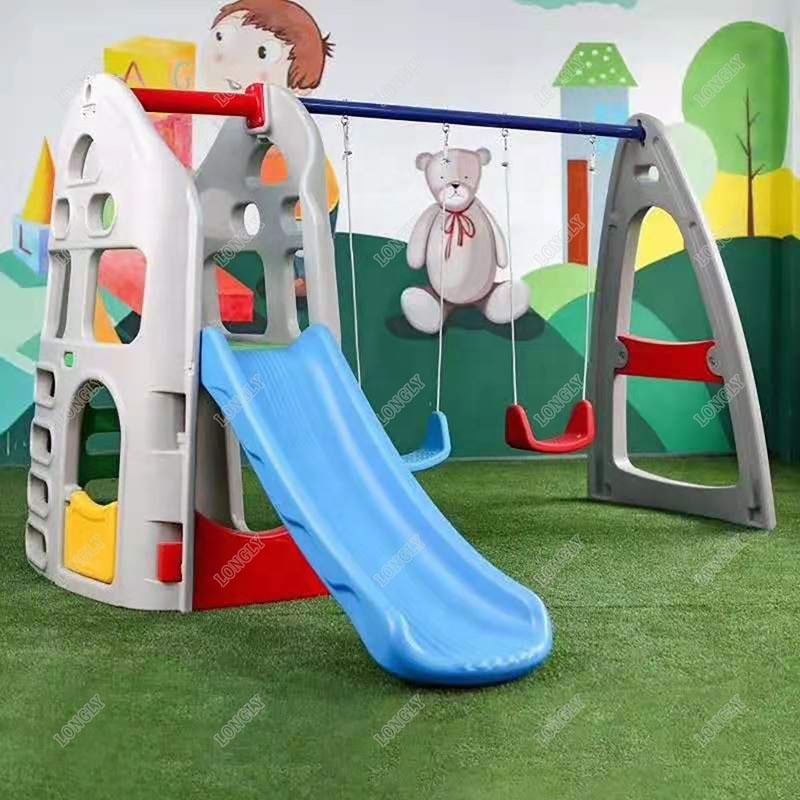 Ensemble de toboggan et balanç - Kids Outdoor Swing Set With Slide avis et prix