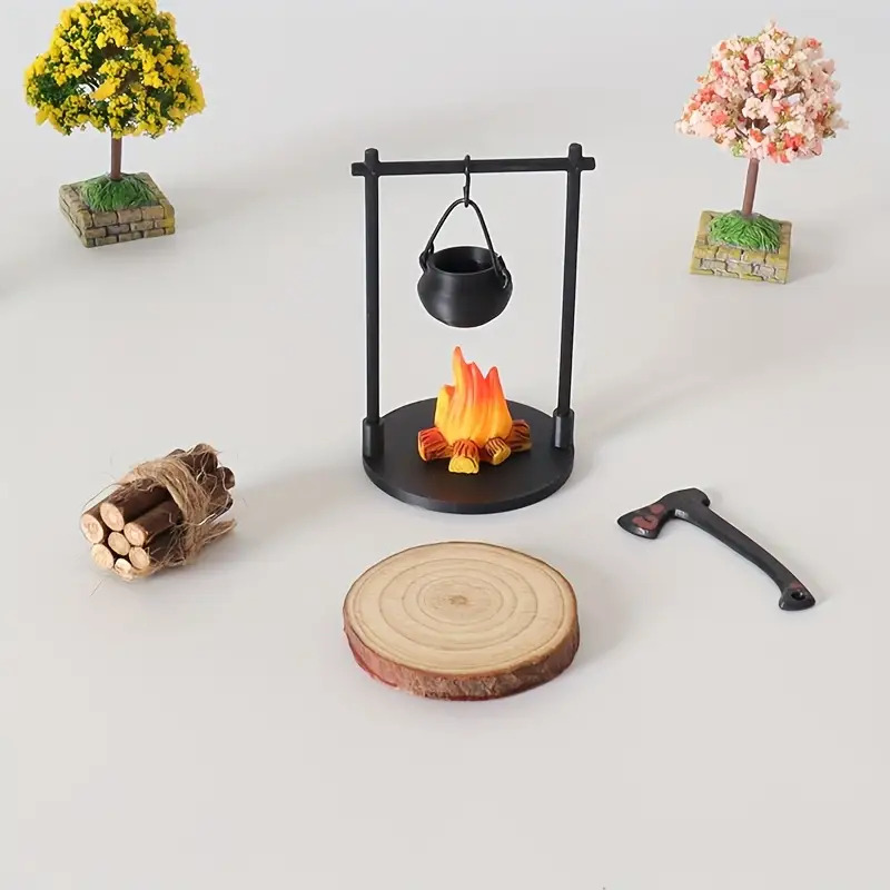 Mini poêle suspendu pour feu d - Kids Outdoor Table And Chair Set avis et prix