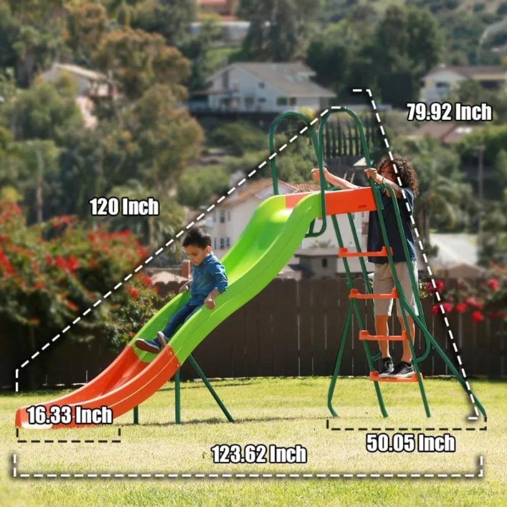 Parasols de terrasse - Tobogga - Kids Outdoor Swing Set With Slide avis et prix