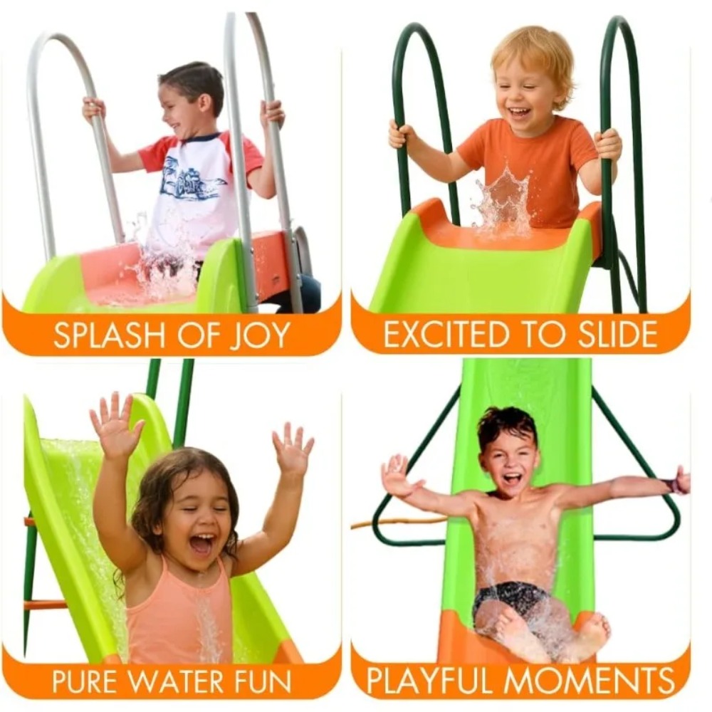 Parasols de terrasse - Tobogga - Kids Outdoor Swing Set With Slide avis et prix
