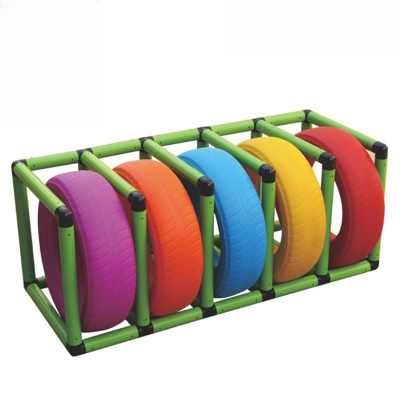 Structure d'escalade en pneus  - Kids Outdoor Obstacle Course Equipment avis et prix