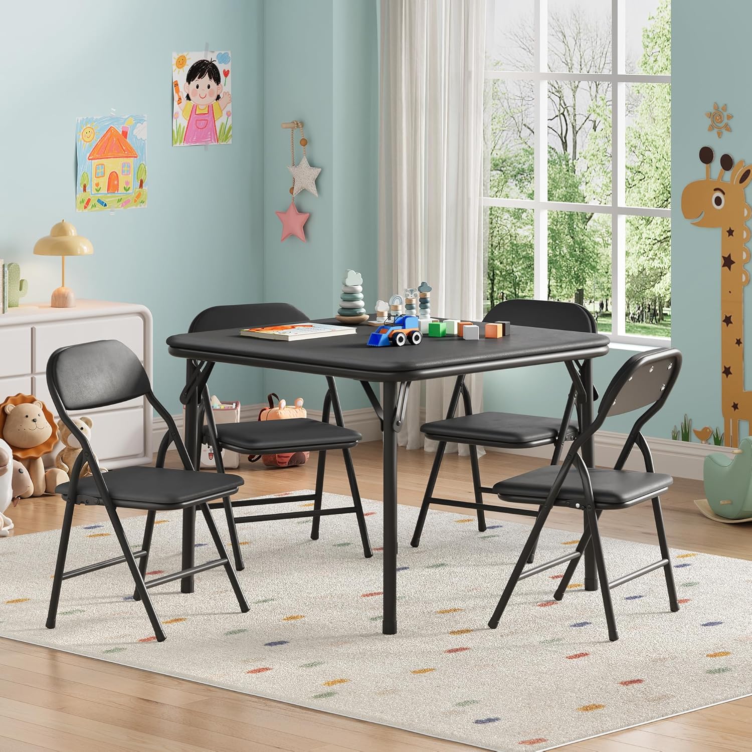 Ensemble table et chaises plia - Kids Outdoor Table And Chair Set avis et prix