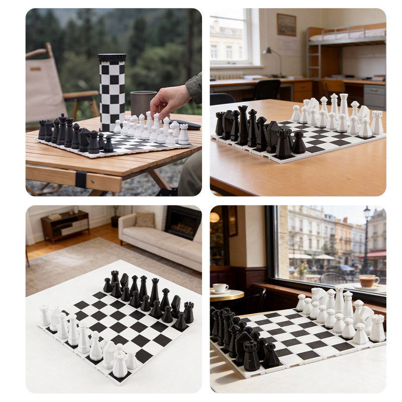 Jeu d'échecs portable 2 en 1,  - Kids Outdoor Entertainment avis et prix