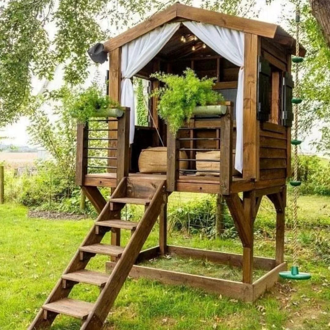 Assemblage mobile extérieur ch - Kids Outdoor Wooden Playhouse avis et prix